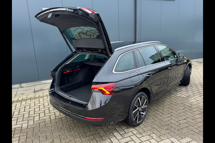 Škoda Octavia Combi 1.5 e-TSI Automaat * Leder * Side Assist * Stoelverwarming * Virtual Cockpit *