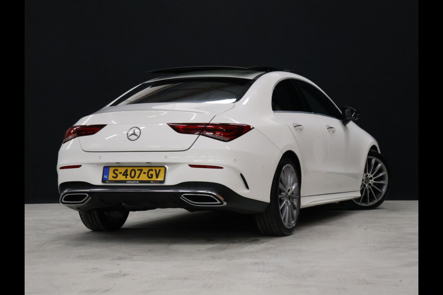 Mercedes-Benz CLA-Klasse 200 Premium Plus [SCHUIFKANTELDAK, BURMESTER SOUND, APPLE CARPLAY, ANDROID, SFEERVERLICHTING, CAMERA, STOELVERWARMING, LEDVERLICHTING, CRUISE, CLIMATE, NIEUWSTAAT]
