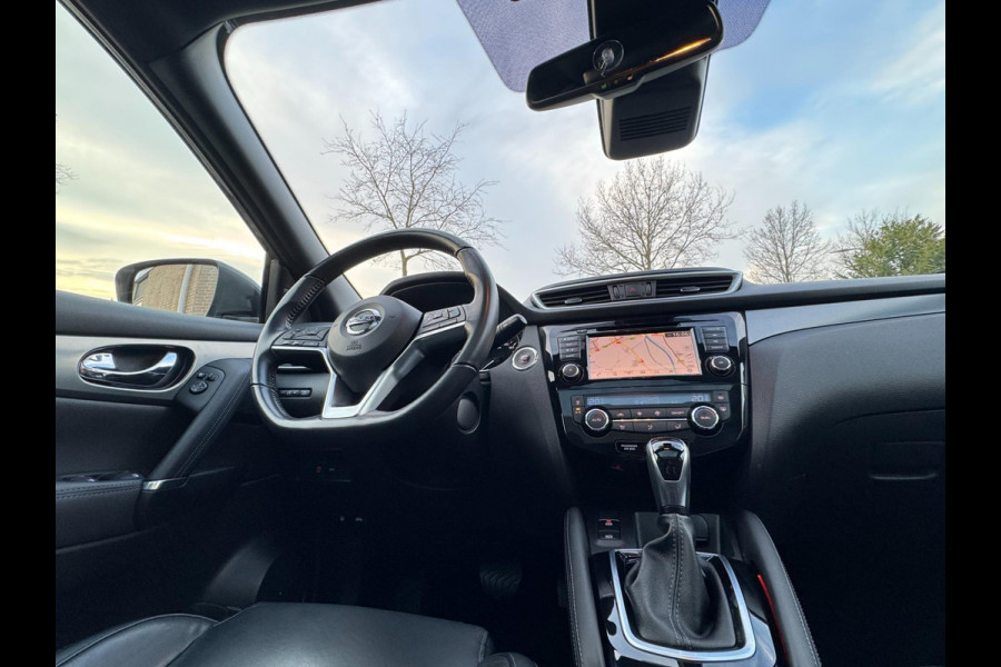 Nissan QASHQAI 1.3 DIG-T Tekna + 360 CAMERA / CARPLAY / LEDER / STOELVERW. / ECC / PDC / VOORRUIT VERW. / LED / ELEKTR VERST STOEL