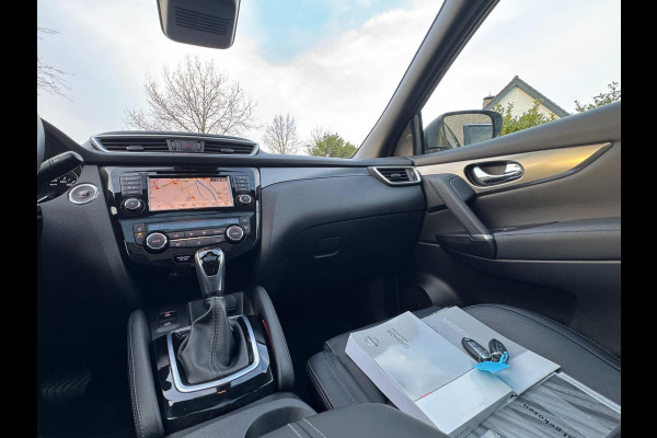 Nissan QASHQAI 1.3 DIG-T Tekna + 360 CAMERA / CARPLAY / LEDER / STOELVERW. / ECC / PDC / VOORRUIT VERW. / LED / ELEKTR VERST STOEL