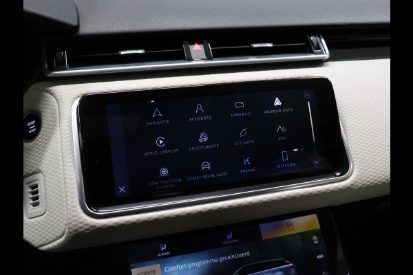 Land Rover Range Rover Velar 2.0 P400e Sport *WEEKAANBIEDING* [MEMORY SEATS, APPLE CARPLAY, ANDROID, MERIDIAN SOUND, AANPASBARE RIJMODUS, 360 CAMERA, VOL LEDER, STOELVERWARMING, CRUISE, CLIMATE, NIEUWSTAAT]