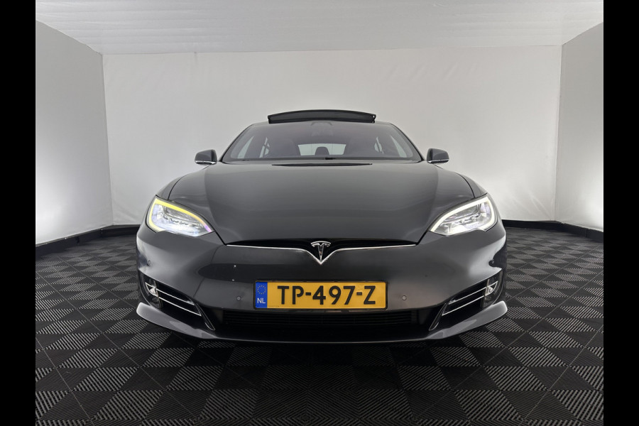 Tesla Model S 100D [ 3-Fase ] (INCL-BTW) *PANO | NAPPA-FULL-LEATHER | AUTO-PILOT | AIR-SUSPENSION | FULL-LED |  ADAPT.CRUISE | KEYLESS | MEMORY-PACK | SURROUND-VIEW | DIGI-COCKPIT | COMFORT-SEATS | 19''ALU*