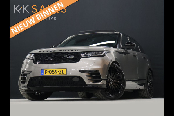 Land Rover Range Rover Velar 2.0 I4 Turbo AWD R-Dynamic HSE [LUCHTVERING, SCHUIFKANTELDAK, TREKHAAK INKLAPBAAR, MEMORY SEATS, MERIDIAN SOUND, APPLE CARPLAY, ANDROID, STOELMASSAGE, 360 CAMERA, COMFORTSTOELEN, STOELVERKOELING, STOELVERWARMING, CRUISE, C