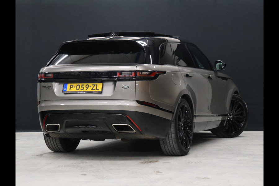 Land Rover Range Rover Velar 2.0 I4 Turbo AWD R-Dynamic HSE [LUCHTVERING, SCHUIFKANTELDAK, TREKHAAK INKLAPBAAR, MEMORY SEATS, MERIDIAN SOUND, APPLE CARPLAY, ANDROID, STOELMASSAGE, 360 CAMERA, COMFORTSTOELEN, STOELVERKOELING, STOELVERWARMING, CRUISE, C