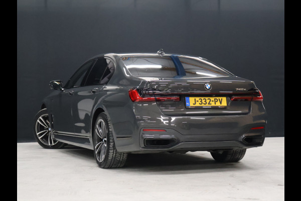 BMW 7 Serie 745e High Executive M Sport *WEEKAANBIEDING* [SCHUIFKANTELDAK, HARMAN/KARDON, APPLE CARPLAY, ANDROID, ELEKTRISCH VERSTELBARE STOELEN V+A, STOELMASSAGE V+A, LUCHTVERING, 360 CAMERA, HEAD-UP, STUURVERWARMING, STOELVERWARM