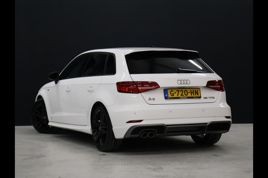 Audi A3 Sportback 35 TFSI CoD Sport S Line [DIGITAL DASHBOARD, BANG&OLUFSEN SOUND, VLAK STUUR, STOELVERWARMING, PDC VOOR EN ACHTER, SPORTSTOELEN, NIEUWSTAAT]