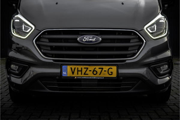 Ford Transit Custom 2.0 TDCI L2H1 Limited DC | 170 PK | 5-Zits | Automaat | CarPlay | Navi | Camera | Zijschuifdeur R + L | LED | Cruise