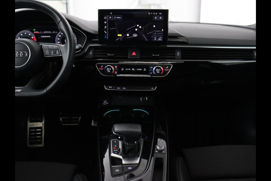 Audi A4 35 TFSI S edition Competition | Panoramadak | Stoelverwarming | Virtual Cockpit | Carplay | Half leder | Navigatie | Sportstoelen | Full LED | DAB | Climate control | Cruise control | S Line