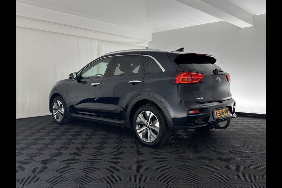 Kia e-Niro DynamicPlusLine 64 kWh [ 3-Fase ] {SOH-100%} (INCL-BTW) Aut.*PANO | LEATHER-FABRIC | FULL-LED | NAVI-FULLMAP | DAB+ | ADAPTIVE-CRUISE | CAMERA | HEATED-COMFORTSEATS | KEYLESS | DIGI-COCKPIT | SHIFT-PADDLES | CARPLAY | LANE-ASSIST | ...