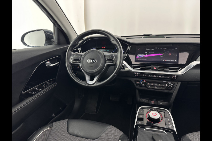 Kia e-Niro DynamicPlusLine 64 kWh [ 3-Fase ] {SOH-100%} (INCL-BTW) Aut.*PANO | LEATHER-FABRIC | FULL-LED | NAVI-FULLMAP | DAB+ | ADAPTIVE-CRUISE | CAMERA | HEATED-COMFORTSEATS | KEYLESS | DIGI-COCKPIT | SHIFT-PADDLES | CARPLAY | LANE-ASSIST | ...