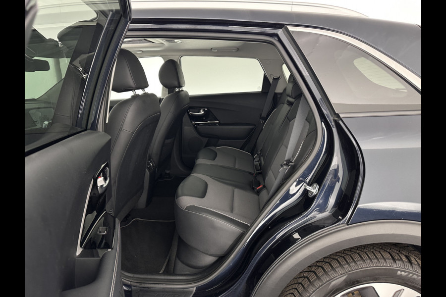 Kia e-Niro DynamicPlusLine 64 kWh [ 3-Fase ] {SOH-100%} (INCL-BTW) Aut.*PANO | LEATHER-FABRIC | FULL-LED | NAVI-FULLMAP | DAB+ | ADAPTIVE-CRUISE | CAMERA | HEATED-COMFORTSEATS | KEYLESS | DIGI-COCKPIT | SHIFT-PADDLES | CARPLAY | LANE-ASSIST | ...