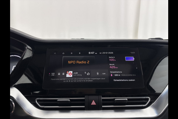 Kia e-Niro DynamicPlusLine 64 kWh [ 3-Fase ] {SOH-100%} (INCL-BTW) Aut.*PANO | LEATHER-FABRIC | FULL-LED | NAVI-FULLMAP | DAB+ | ADAPTIVE-CRUISE | CAMERA | HEATED-COMFORTSEATS | KEYLESS | DIGI-COCKPIT | SHIFT-PADDLES | CARPLAY | LANE-ASSIST | ...