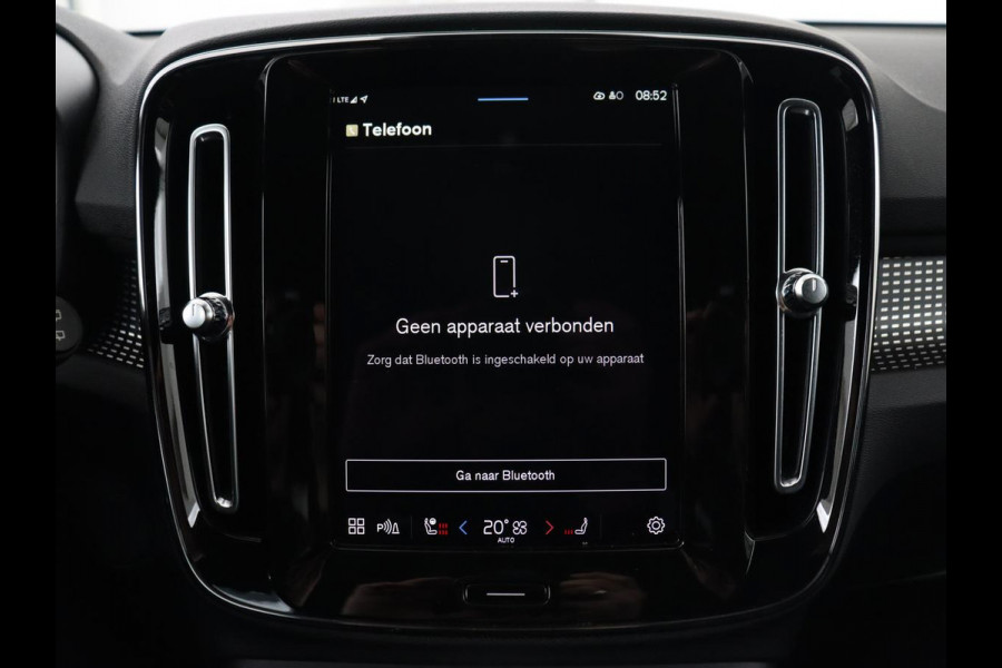 Volvo XC40 Recharge P8 AWD R Design | Stoel & stuurverwarming | Harman/Kardon | Adaptive cruise | Carplay | Navigatie | Keyless | Leder/Alcantara | Parkeerhulp | Full LED