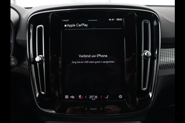 Volvo XC40 Recharge P8 AWD R Design | Stoel & stuurverwarming | Harman/Kardon | Adaptive cruise | Carplay | Navigatie | Keyless | Leder/Alcantara | Parkeerhulp | Full LED