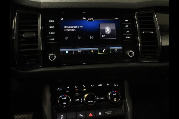 Škoda Kodiaq 1.5 TSI 150pk DSG Style 7p. | Navigatie | Apple Carplay/Android Auto | Adaptive Cruise Control | Parkeersensor achter | Stoel- en stuurverwarming | Ledverlichting | Getinte ramen | Climate Control Prijs Incl. BOVAG Garantie