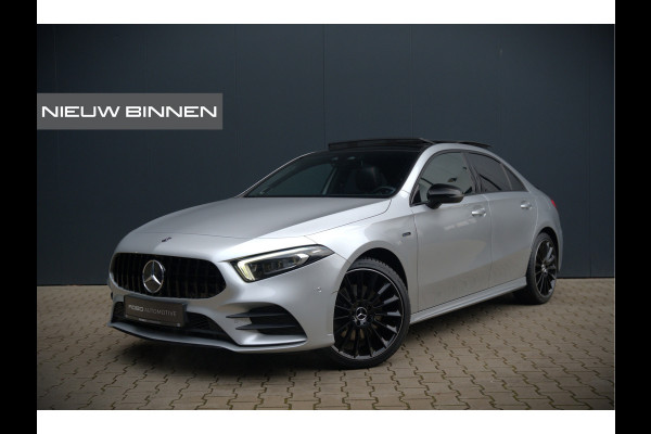 Mercedes-Benz A-Klasse 250 e Advantage AMG | Panoramadak | Burmester | Stoelverwarming | Memory Seat | Cruise Control | Camera | Apple Carplay | Ambiance Verlichting | Night Pakket | Keyless |