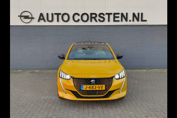 Peugeot e-208 EV GT 350 50kWh **Onboard charger defect** Navi Ecc 360°Camera Panoramadak Apple Carplay Android Auto Adap.Cruise Stoelverwarming Privacy Glas DAB+ Bluetooth Keyless Dodehoekdetectie 1e Eigenaar Origineel Nederlandse Auto Dealeronderhouden