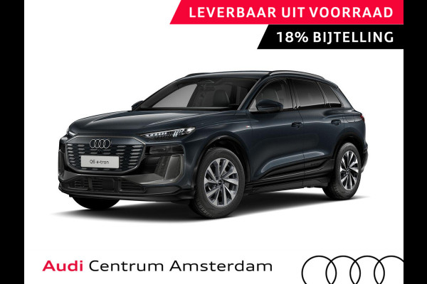 Audi Q6 e-tron Advanced edition 83Kwh 252 pk SUV | Tech pakket plus | Sportstoelen leder | 360 graden camera | Privacy glas |