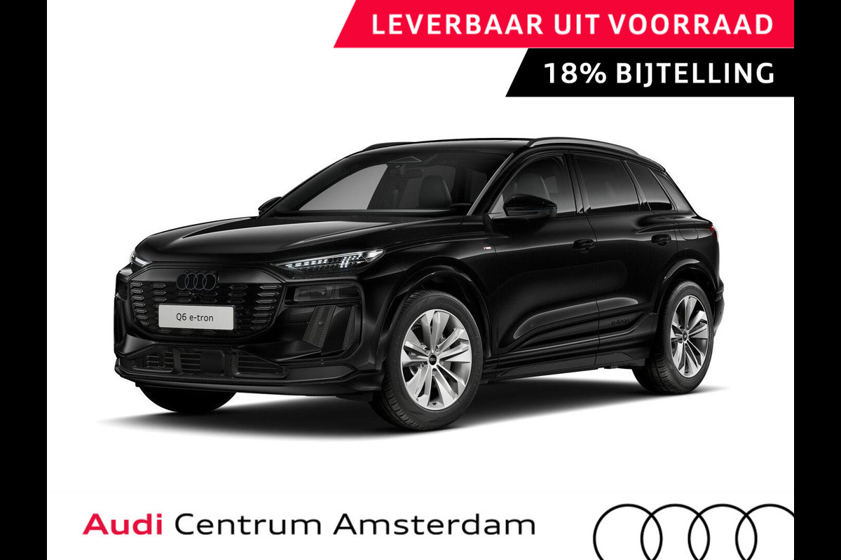 Audi Q6 e-tron S edition 83Kwh 252 PK SUV | Tech pakket pro | Adaptive luchtvering | Glazen panoramadak | Privacy glas |