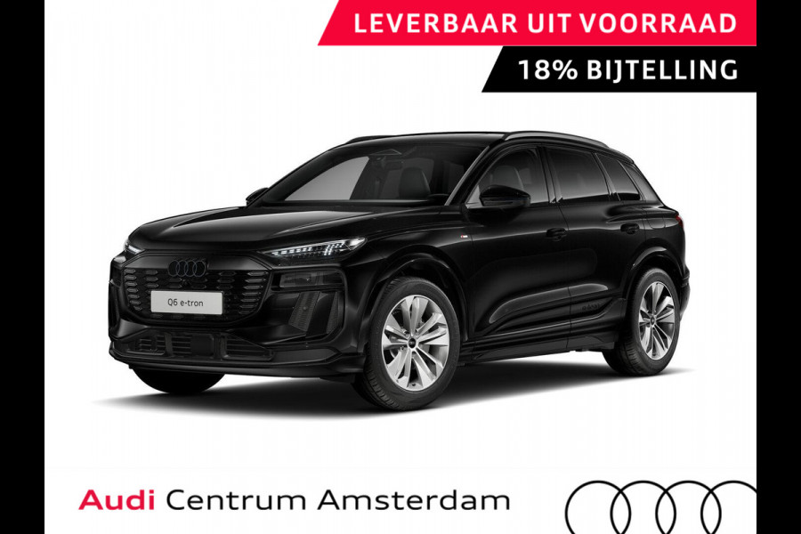 Audi Q6 e-tron S edition 83Kwh 252 PK SUV | Tech pakket pro | Adaptive luchtvering | Glazen panoramadak | Privacy glas |