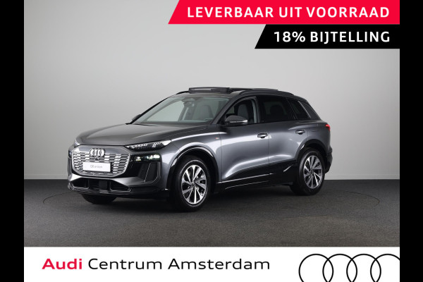 Audi Q6 e-tron Advanced edition 83Kwh 252 pk SUV | Tech pakket plus | Glazen panoramadak | Sportstoelen | Frunk |