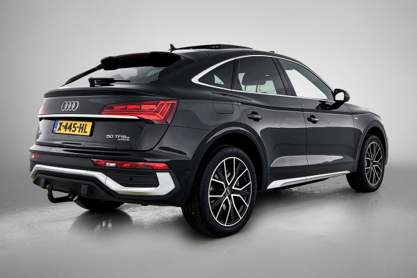 Audi Q5 Sportback 50 TFSI e S edition (Perfect OnderH, 2e Eig, Panorama, Trekhaak, StoelV, Carplay, Etc)