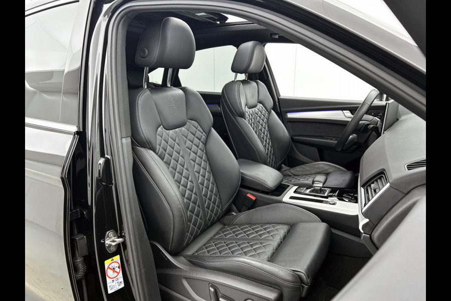 Audi Q5 Sportback 50 TFSI e S edition (Perfect OnderH, 2e Eig, Panorama, Trekhaak, StoelV, Carplay, Etc)