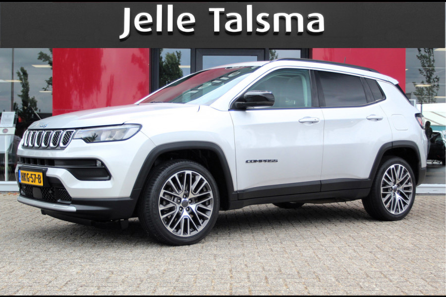 Jeep Compass 4xe 190 Plug-in Hybrid Electric Limited | Panoramadak | LED | Winterpack Let op rijdende auto