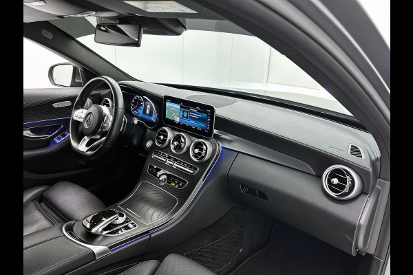 Mercedes-Benz C-Klasse Estate 200 AMG-Line ( Dealer onderH, Burmester Audio, SfeerV, 360 Camera, Carplay, Stoelv, Climate Con,Etc)