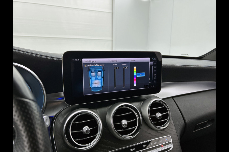 Mercedes-Benz C-Klasse Estate 200 AMG-Line ( Dealer onderH, Burmester Audio, SfeerV, 360 Camera, Carplay, Stoelv, Climate Con,Etc)