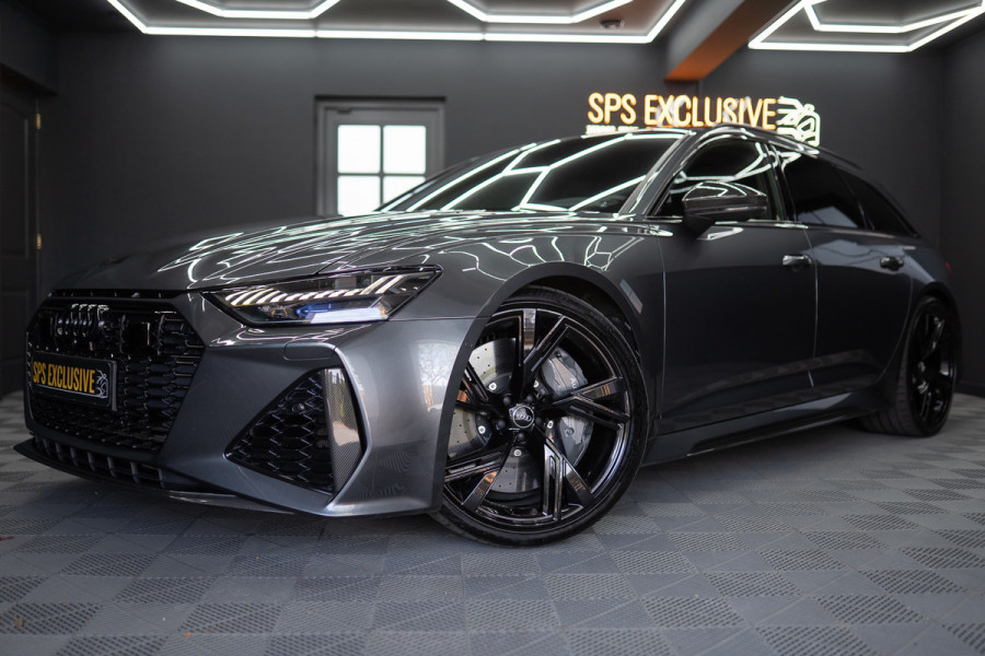 Audi A6 Avant RS 6 TFSI quattro / B&O 3d./ Milltek / Keramisch / Pano / Carbon / Softcl. / 360 cam / Alarm kl5 - Full option