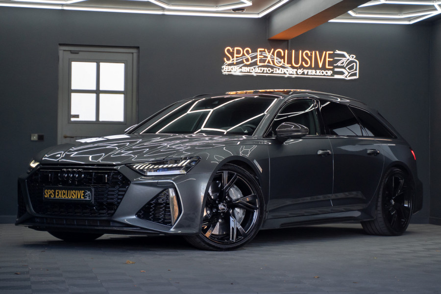 Audi A6 Avant RS 6 TFSI quattro / B&O 3d./ Milltek / Keramisch / Pano / Carbon / Softcl. / 360 cam / Alarm kl5 - Full option