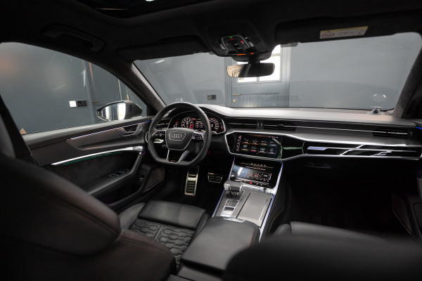 Audi A6 Avant RS 6 TFSI quattro / B&O 3d./ Milltek / Keramisch / Pano / Carbon / Softcl. / 360 cam / Alarm kl5 - Full option