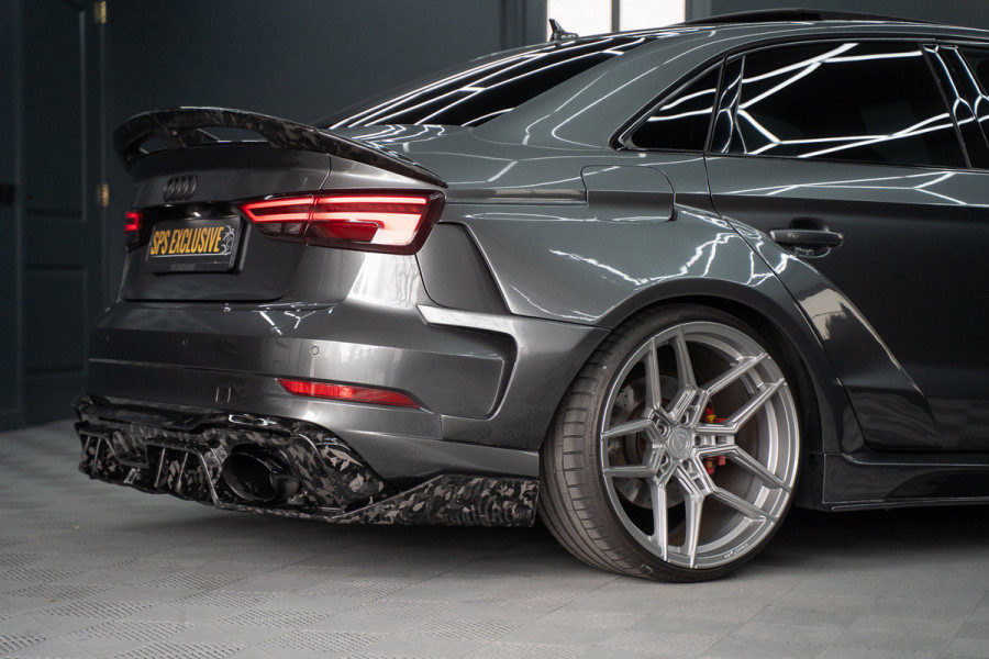 Audi A3 Limousine 2.5 TFSI RS 3 quattro Widebody / TTE700 / Full PPF / B&O / Pano / IPE Titanium uitlaat / VC / Custom RS3 VOL Stage 3