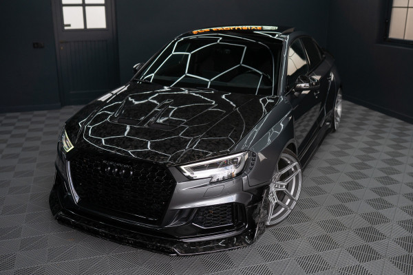 Audi A3 Limousine 2.5 TFSI RS 3 quattro Widebody / TTE700 / Full PPF / B&O / Pano / IPE Titanium uitlaat / VC / Custom RS3 VOL Stage 3