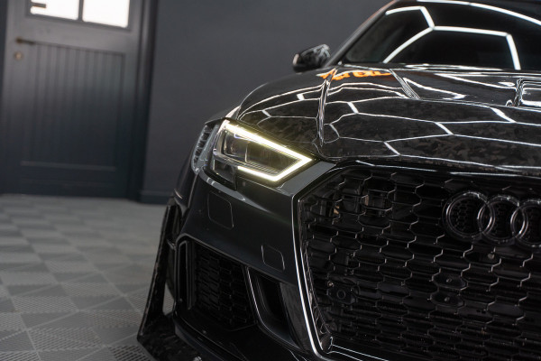 Audi A3 Limousine 2.5 TFSI RS 3 quattro Widebody / TTE700 / Full PPF / B&O / Pano / IPE Titanium uitlaat / VC / Custom RS3 VOL Stage 3
