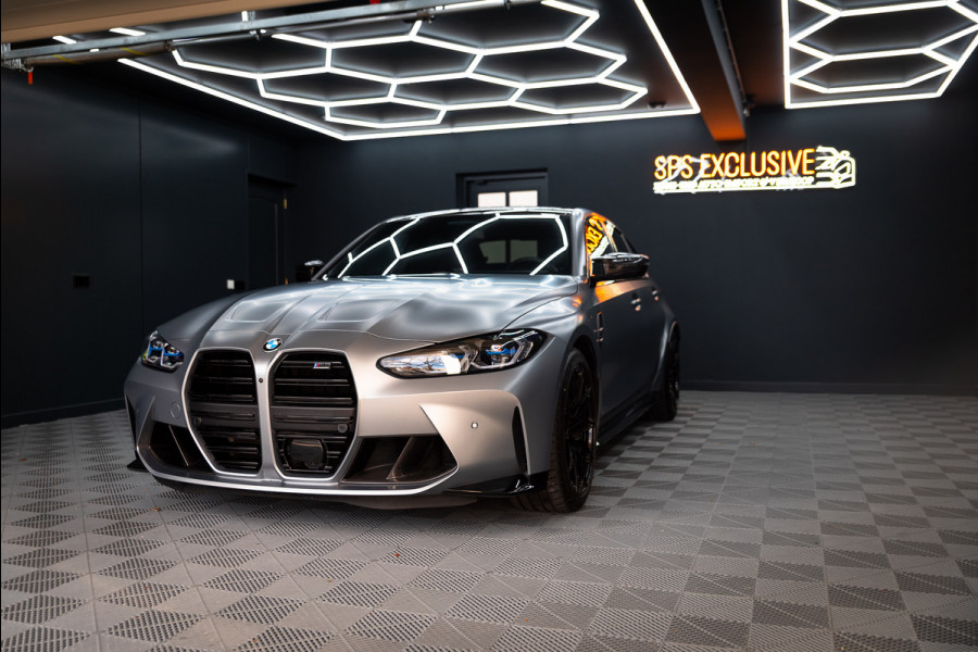 BMW 3 Serie M3 xDrive Competition / Frozen / Carbon / H&K / Laser / ACC / Curved display / Stoelverk. / Garantie