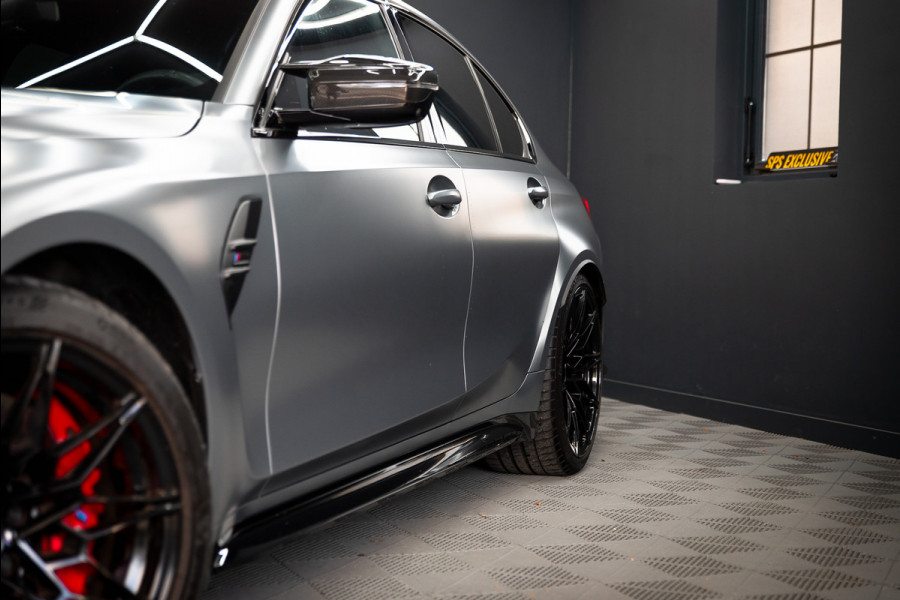 BMW 3 Serie M3 xDrive Competition / Frozen / Carbon / H&K / Laser / ACC / Curved display / Stoelverk. / Garantie