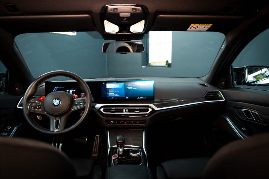 BMW 3 Serie M3 xDrive Competition / Frozen / Carbon / H&K / Laser / ACC / Curved display / Stoelverk. / Garantie