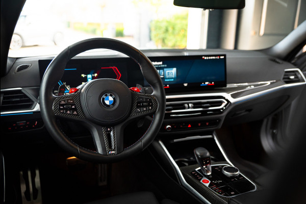 BMW 3 Serie M3 xDrive Competition / Frozen / Carbon / H&K / Laser / ACC / Curved display / Stoelverk. / Garantie