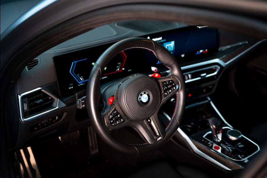 BMW 3 Serie M3 xDrive Competition / Frozen / Carbon / H&K / Laser / ACC / Curved display / Stoelverk. / Garantie