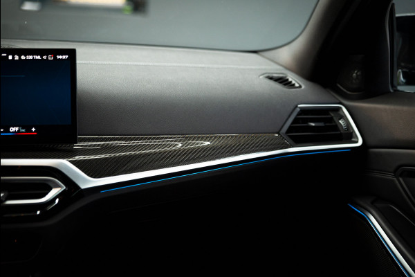 BMW 3 Serie M3 xDrive Competition / Frozen / Carbon / H&K / Laser / ACC / Curved display / Stoelverk. / Garantie