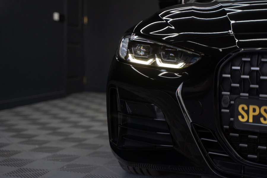 BMW 4 Serie Coupé M440i xDrive High Executive / Adaptive / Pano / 360 / Individual / Stoelverwarming / Memory / Carplay