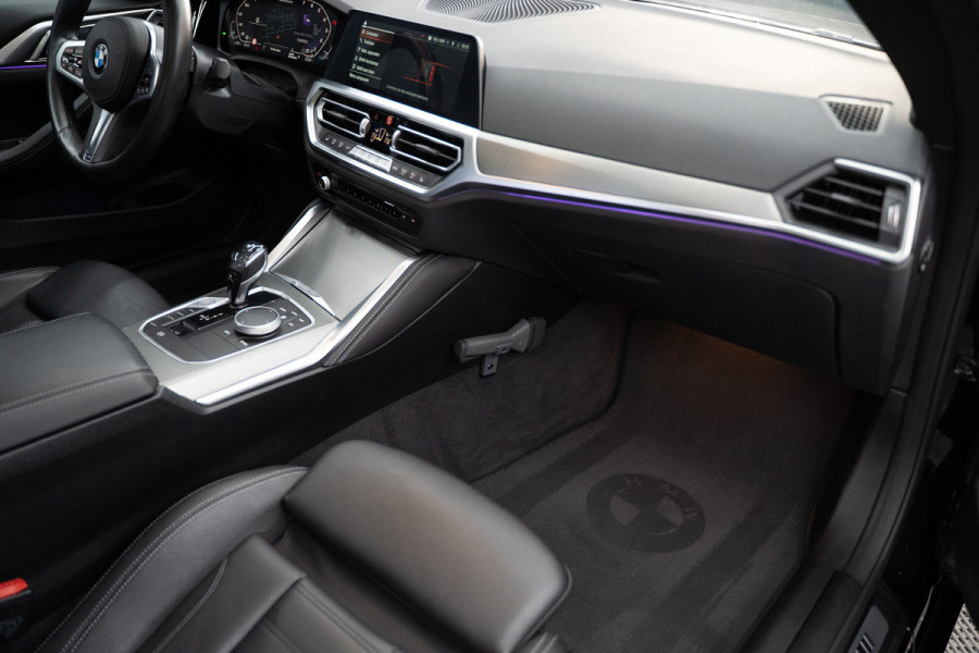 BMW 4 Serie Coupé M440i xDrive High Executive / Adaptive / Pano / 360 / Individual / Stoelverwarming / Memory / Carplay