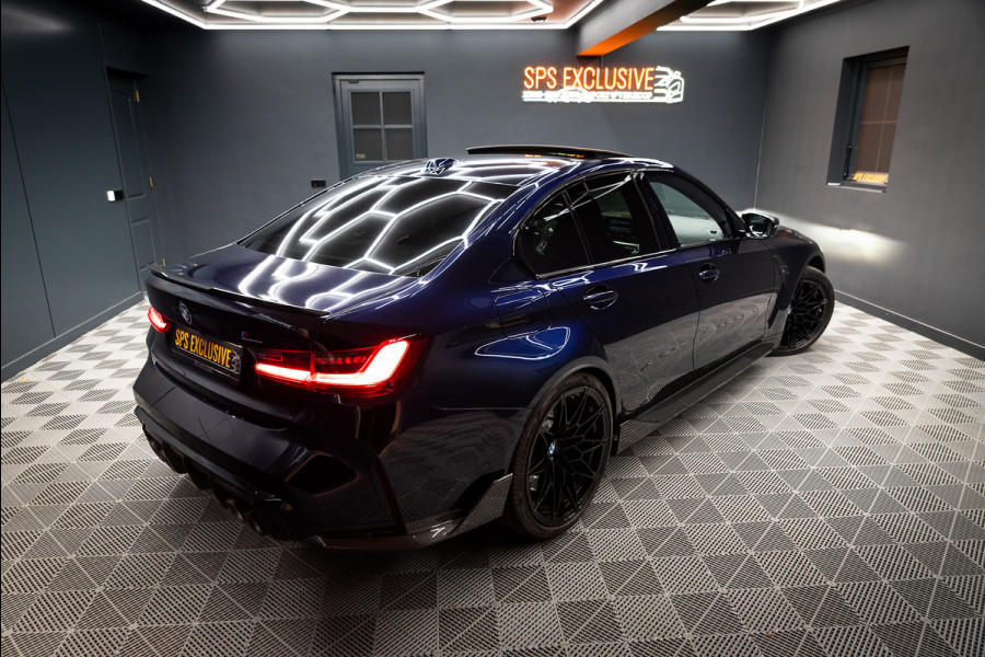 BMW 3 Serie M3 xDrive Competition / M-perf.parts / Pano / Carbon / Stoelverk. / H&k / HuD / Individual
