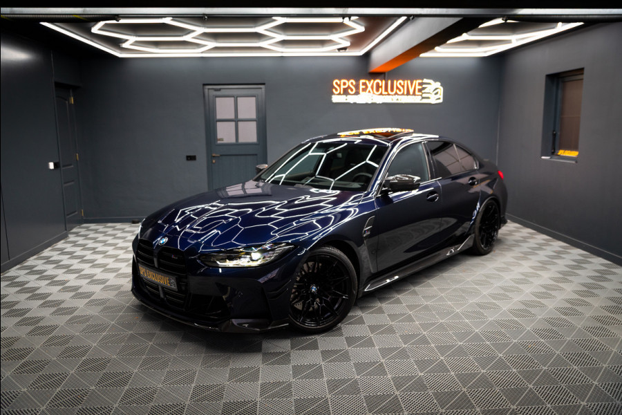 BMW 3 Serie M3 xDrive Competition / M-perf.parts / Pano / Carbon / Stoelverk. / H&k / HuD / Individual