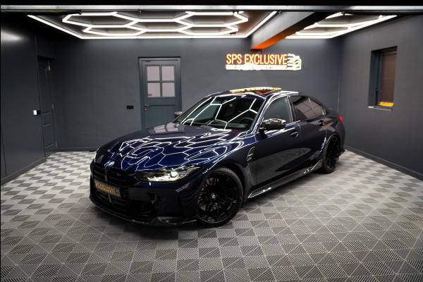 BMW 3 Serie M3 xDrive Competition / M-perf.parts / Pano / Carbon / Stoelverk. / H&k / HuD / Individual