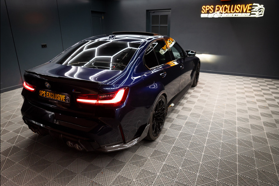 BMW 3 Serie M3 xDrive Competition / M-perf.parts / Pano / Carbon / Stoelverk. / H&k / HuD / Individual