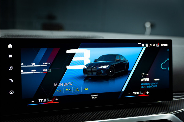 BMW 3 Serie M3 xDrive Competition / M-perf.parts / Pano / Carbon / Stoelverk. / H&k / HuD / Individual