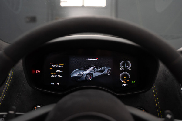 McLaren 570S Spider 570S / Lift / Keramisch / Novitec / Elite paint / Memory / Bowers & Wilkins / Soft close / Camera / LoJack Launch Edition Spider